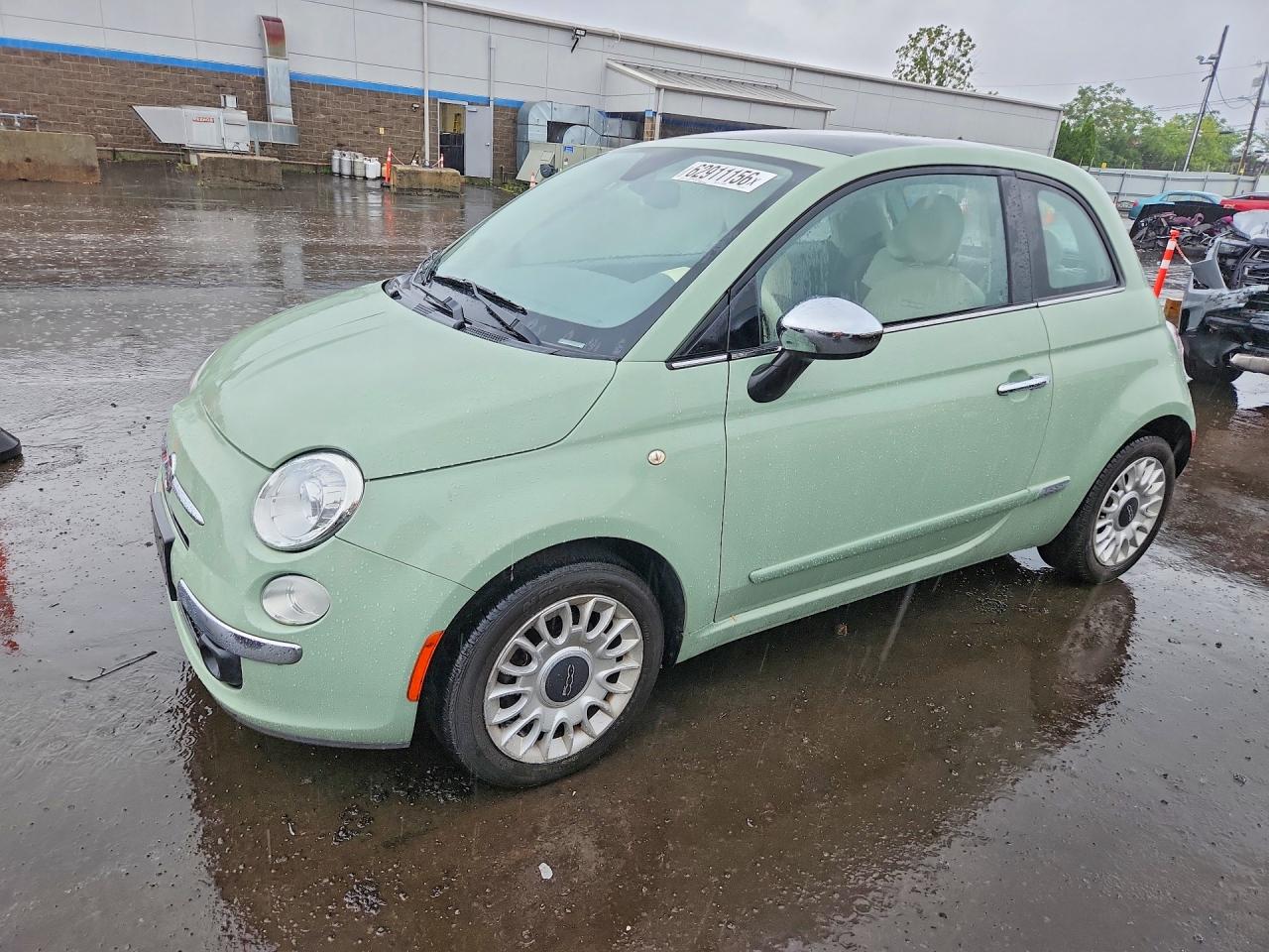 2013 FIAT 500 Gucci, VIN 3C3CFFCR5DT522970 — Water / flood