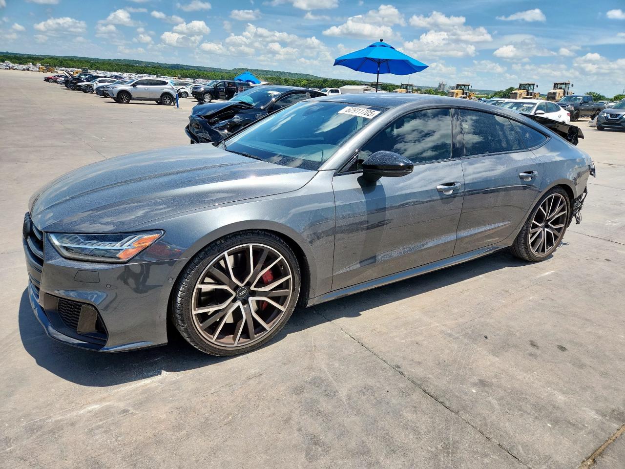 2022 Audi S7 Premium Plus, VIN WAUPFBF22NN012885 — Rear end