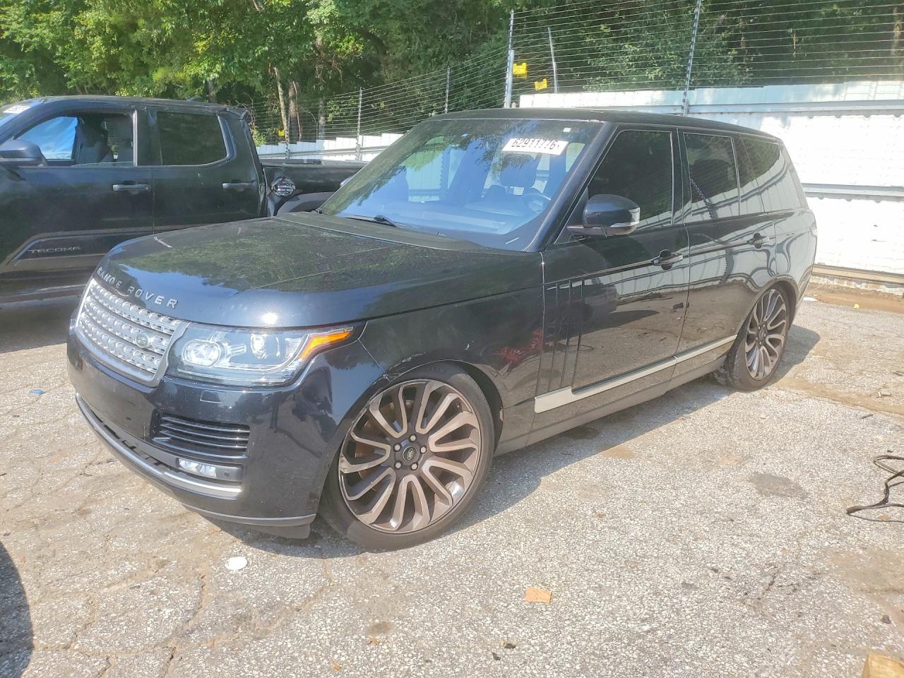 2016 Land Rover Range Rover Supercharged, VIN SALGS2EF8GA295590 — Mechanical