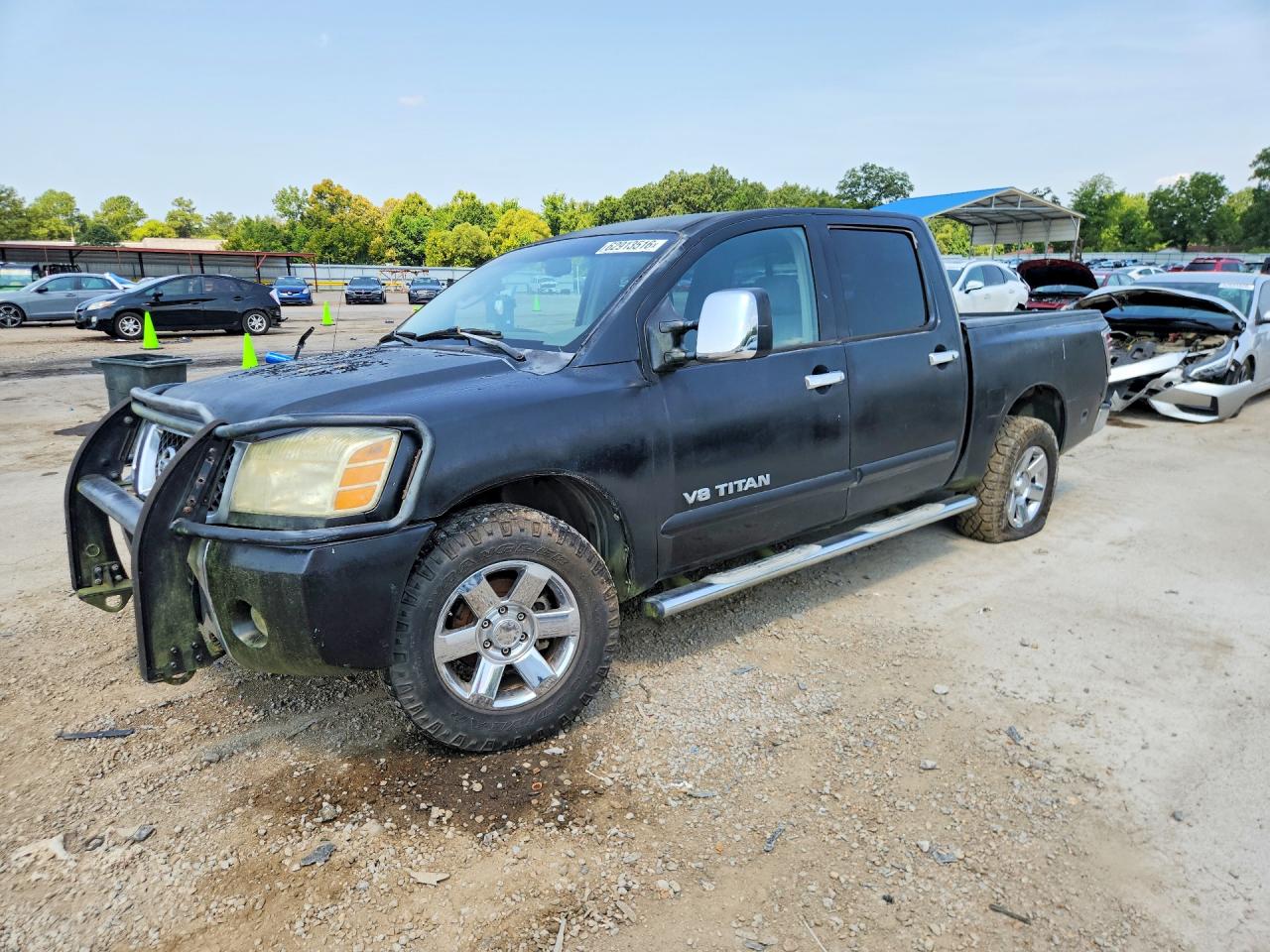 2006 Nissan Titan SE, VIN 1N6BA07A66N563857 — Front end