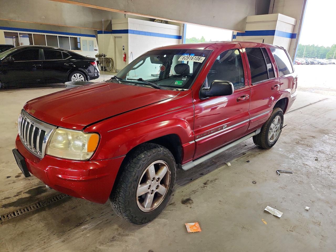 2004 Jeep Grand Cherokee Overland, VIN 1J8GW68J44C170792 — Перед