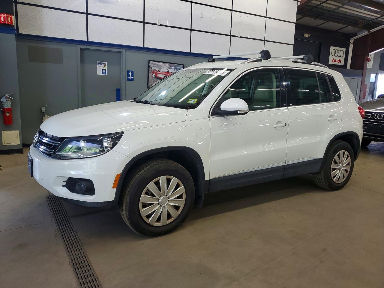 2012 Volkswagen Tiguan S, VIN WVGBV7AX2CW607397 — Rear end