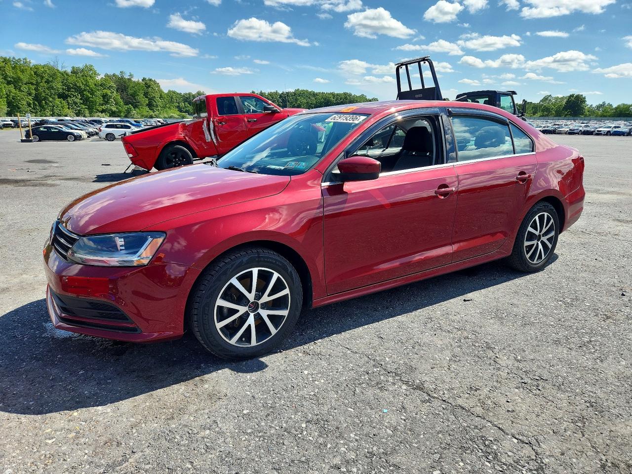 2017 Volkswagen Jetta S, VIN 3VW167AJ6HM413209 — Roof