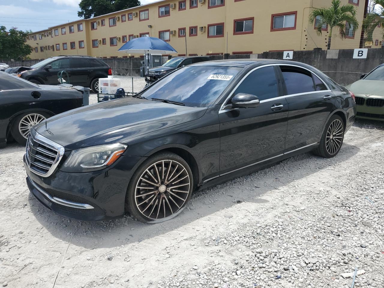 2018 Mercedes-Benz S 450, VIN WDDUG6GB5JA368487 — Water / flood
