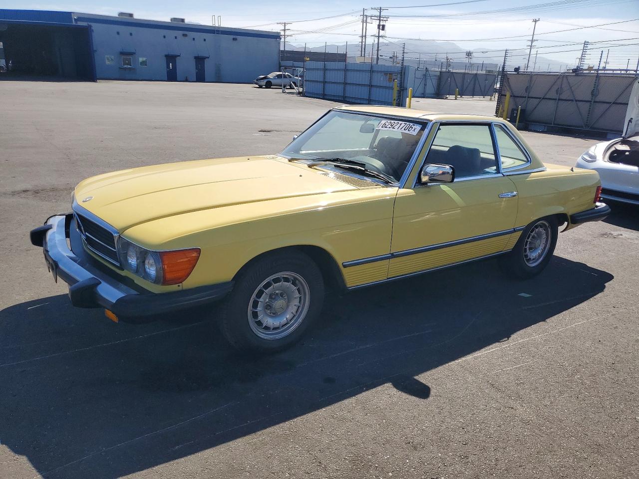 1981 Mercedes-Benz 380 SL, VIN WDBBA45A9BB008828 — Minor dents and scratches