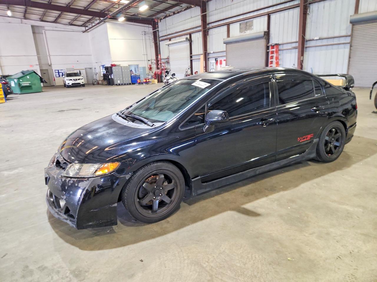 2007 Honda Civic Si, VIN 2HGFA55597H702396 — Зад