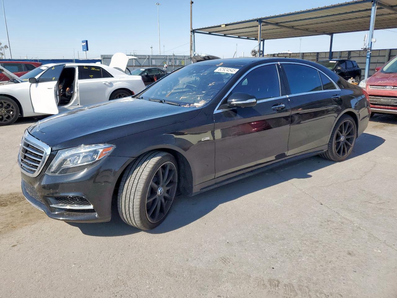 2015 Mercedes-Benz S 550, VIN WDDUG8FB2FA146106 — Hail