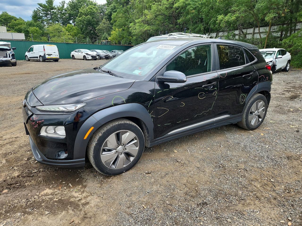 2021 Hyundai Kona SEL, VIN KM8K23AG0MU135019 — Front end