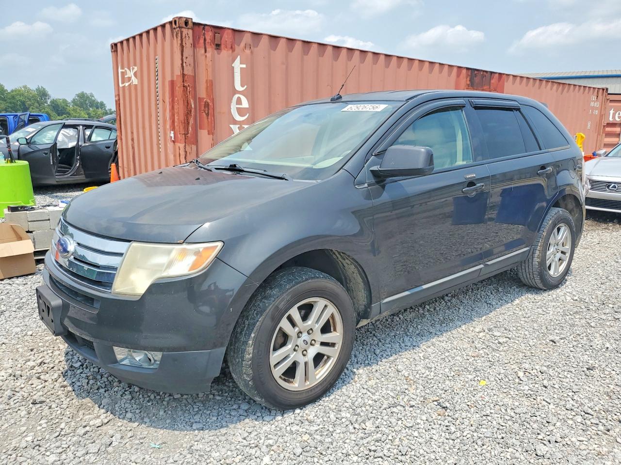 2007 Ford Edge SEL, VIN 2FMDK38C17BB25119 — Зад