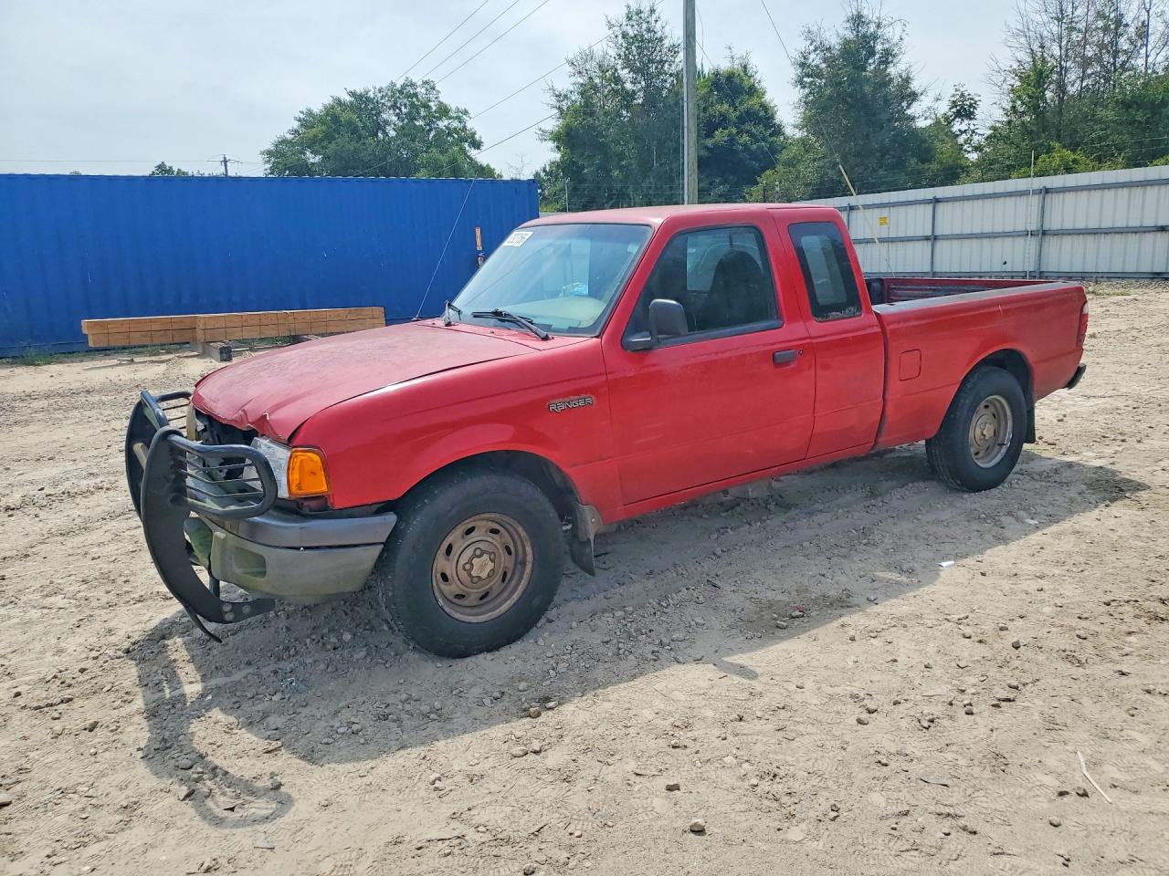2003 Ford Ranger XL Fleet, VIN 1FTYR44V53TA20964 — Front end