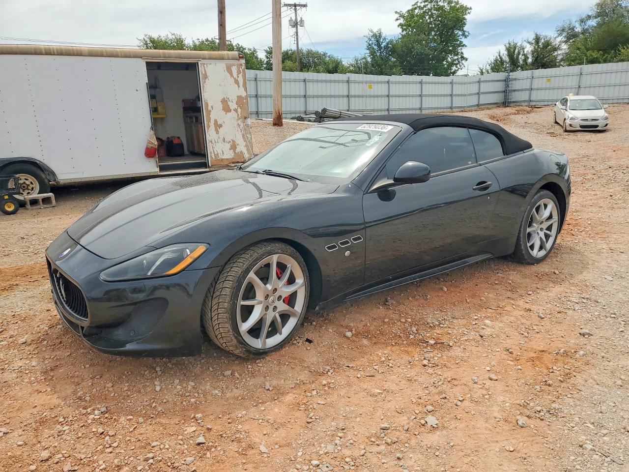 2014 Maserati GranTurismo Sport, VIN ZAM45VMA5E0114498 — Minor dents and scratches