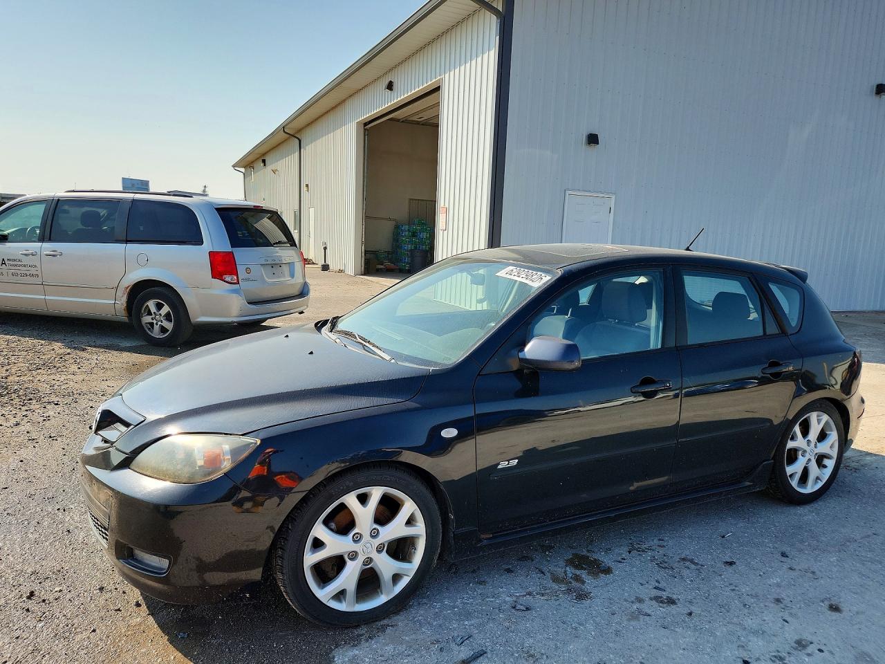 2008 Mazda 3 S GT, VIN JM1BK344281112600 — Minor dents and scratches