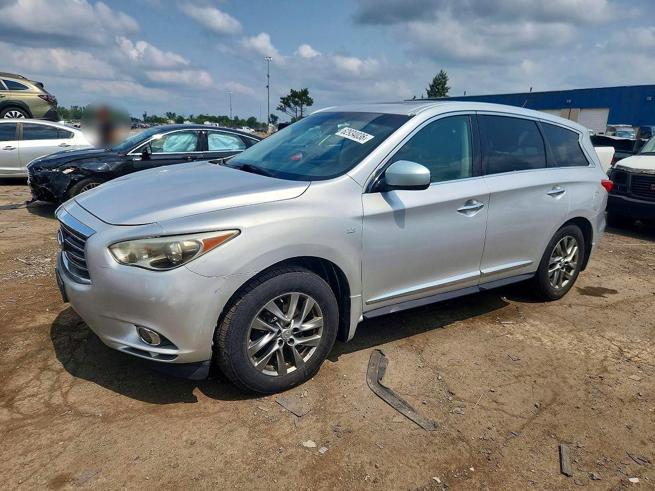 2014 Infiniti QX60, VIN 5N1AL0MM1EC527653 — Side