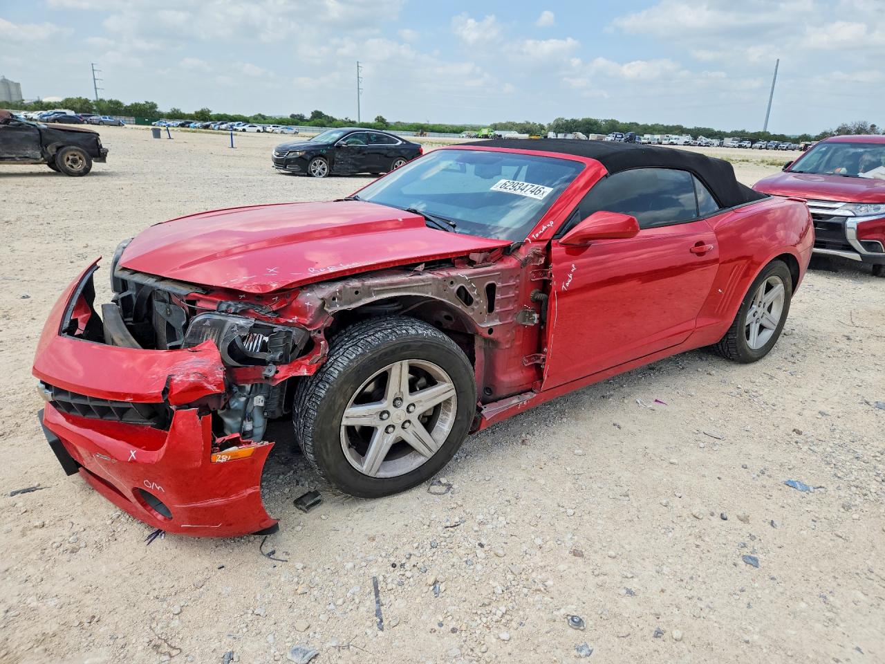 2012 Chevrolet Camaro 1LT, VIN 2G1FB3D30C9114139 — Front end
