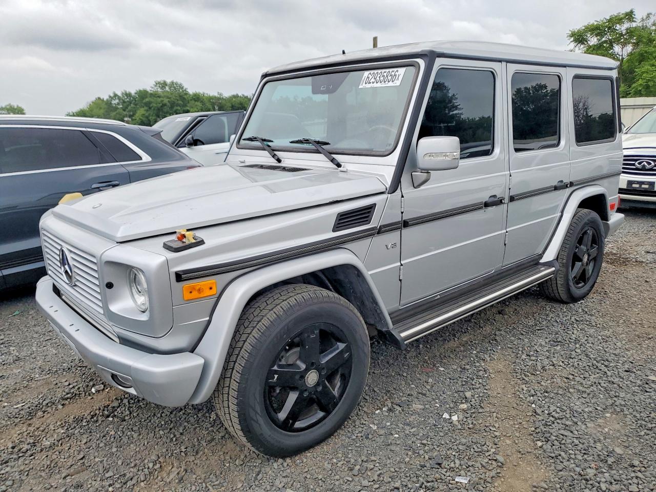 2007 Mercedes-Benz G 500, VIN WDCYR49E77X170740 — Minor dents and scratches