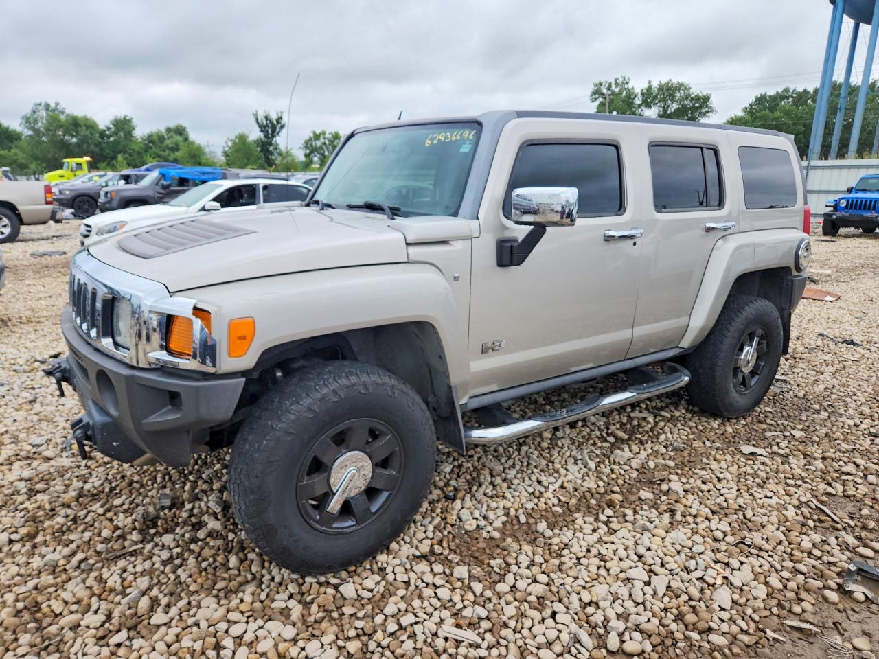 2008 Hummer H3 Luxury, VIN 5GTEN43E388186550 — Normal wear