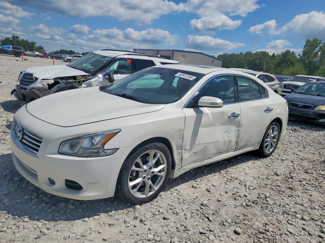 2012 Nissan Maxima SV, VIN 1N4AA5AP0CC844218 — Перед