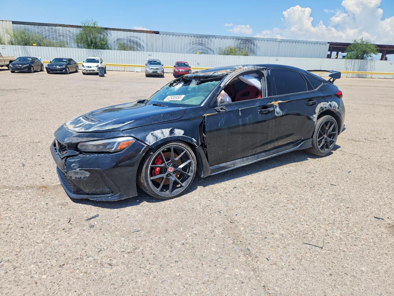 2025 Honda Civic Type R, VIN JHMFL5G47SX007172 — Rollover