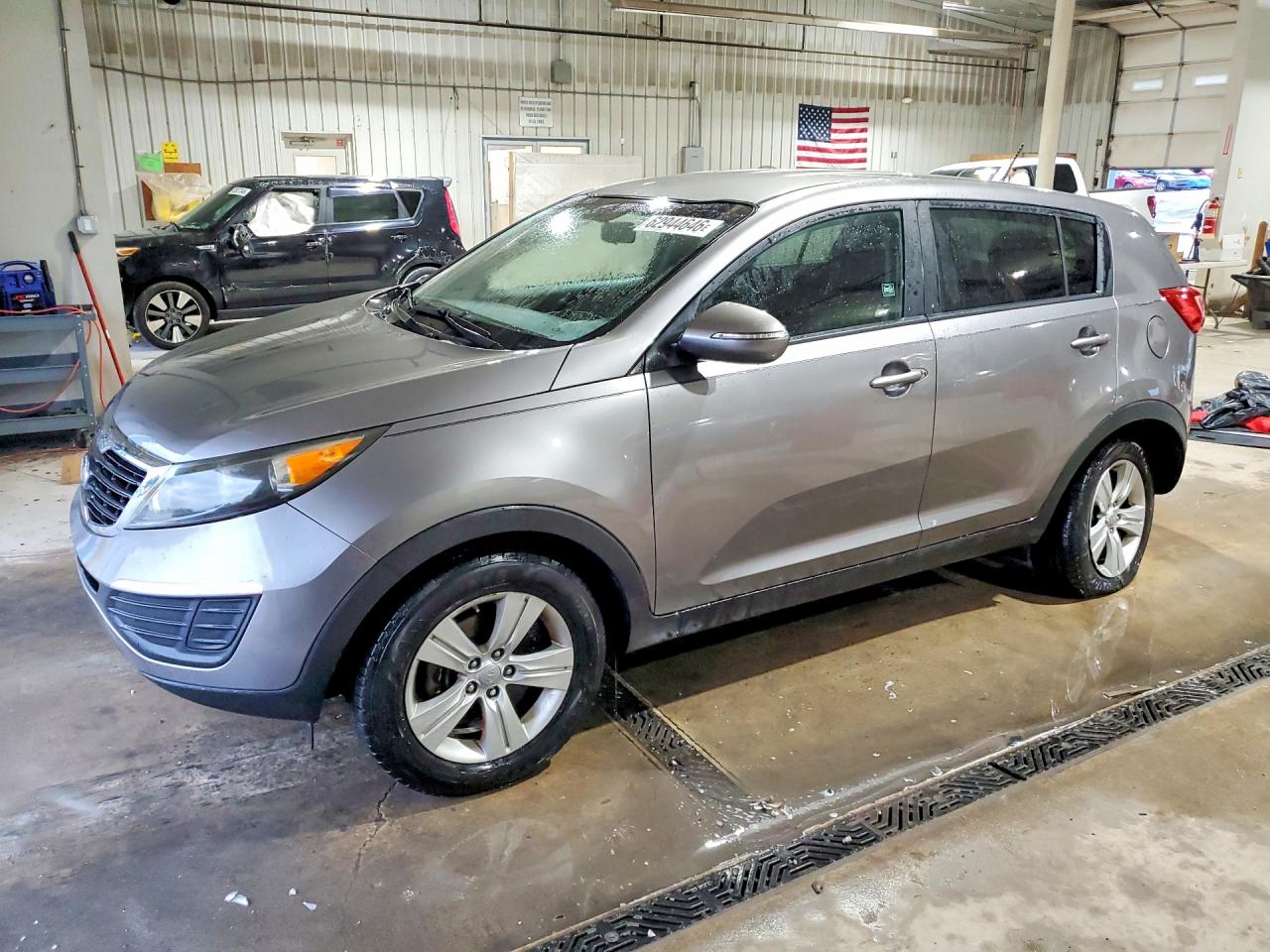 2012 Kia Sportage LX, VIN KNDPB3A28C7256845 — Rear end