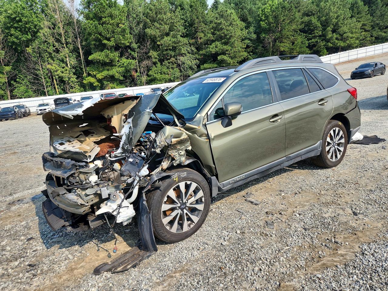 2015 Subaru Outback Limited, VIN 4S4BSALC5F3222762 — Rollover