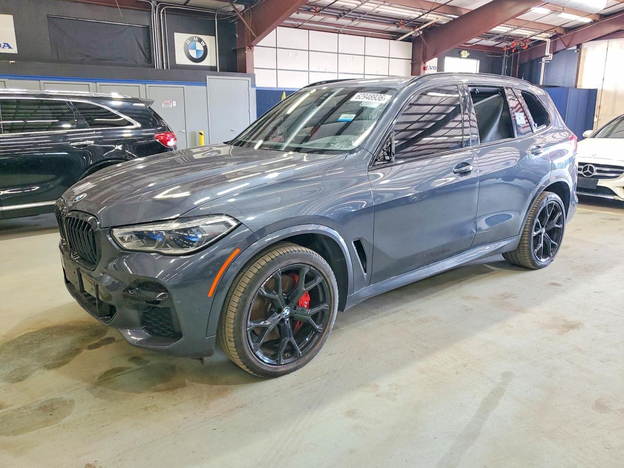 2022 BMW X5 xDrive40i, VIN 5UXCR6C06N9J47989 — Vandalism
