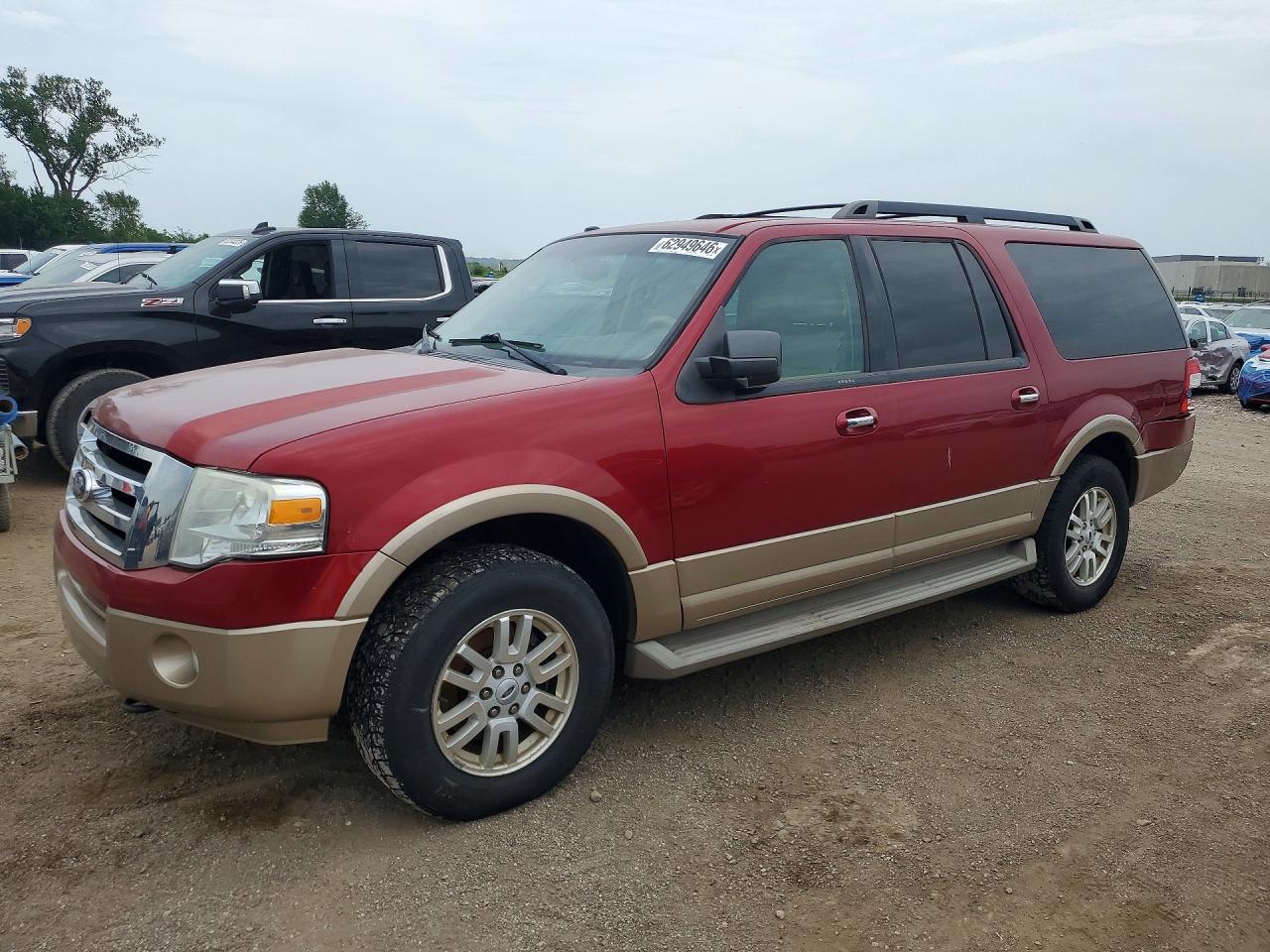 2014 Ford Expedition Max XLT, VIN 1FMJK1J50EEF37598 — Rear end