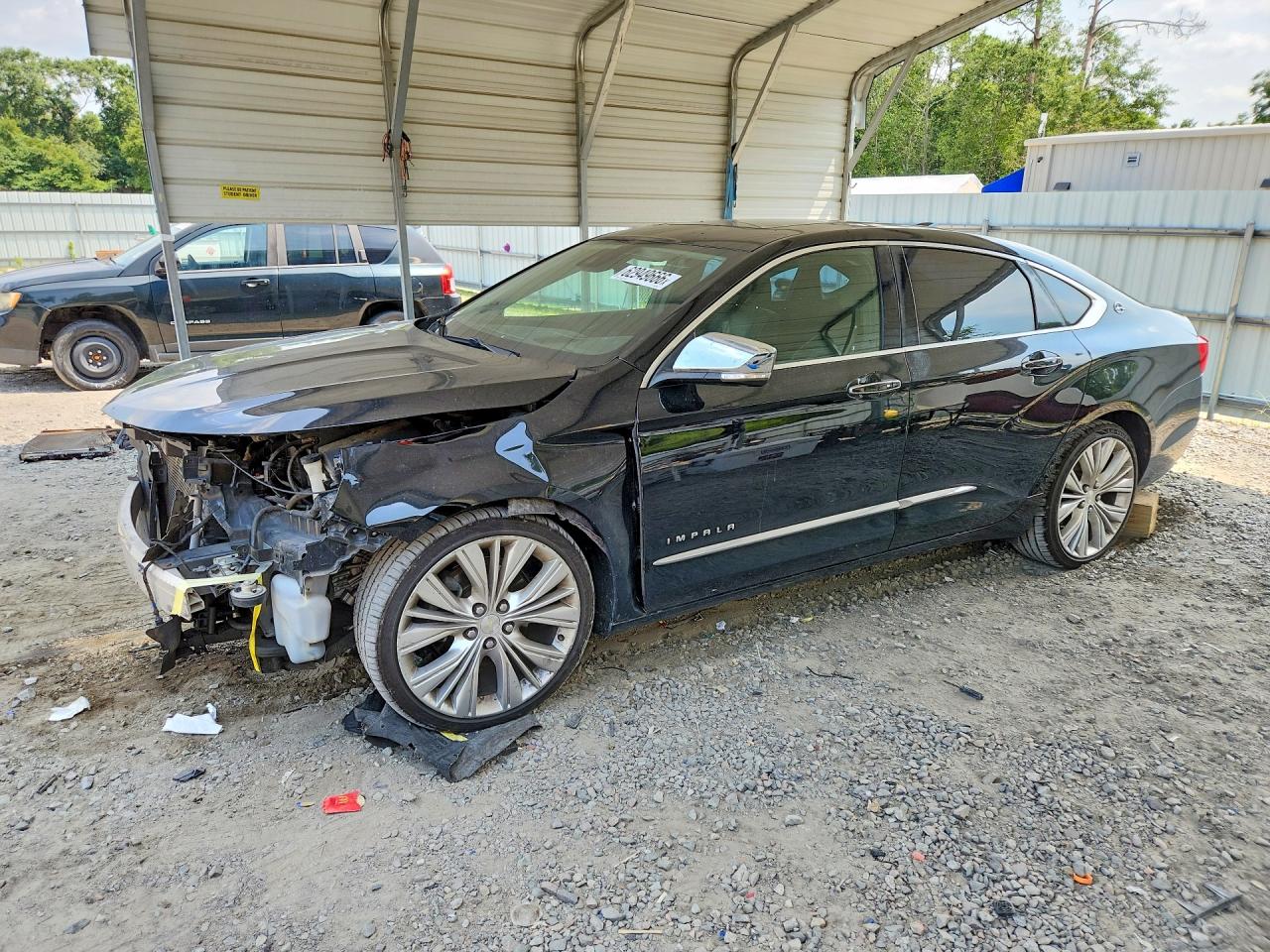2016 Chevrolet Impala LTZ, VIN 2G1145S31G9154075 — Front end