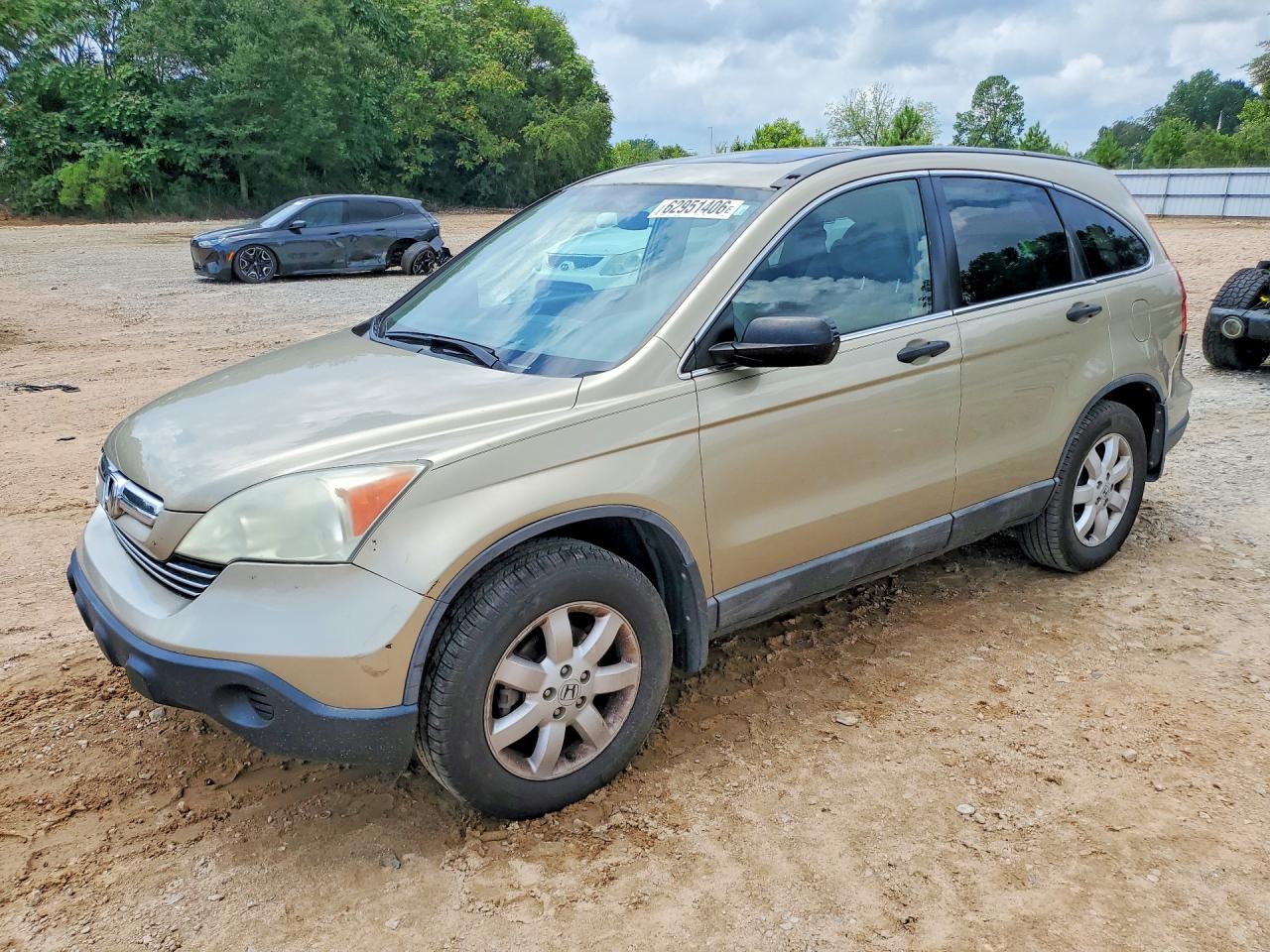 2008 Honda CR-V EX, VIN 3CZRE38528G700050 — Перед