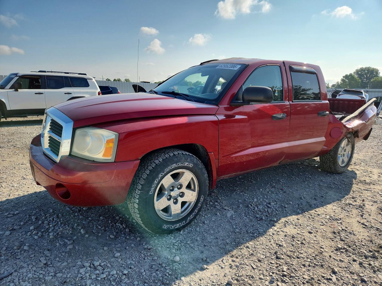 2006 Dodge Dakota SLT, VIN 1D7HW48N56S508265 — Крыша