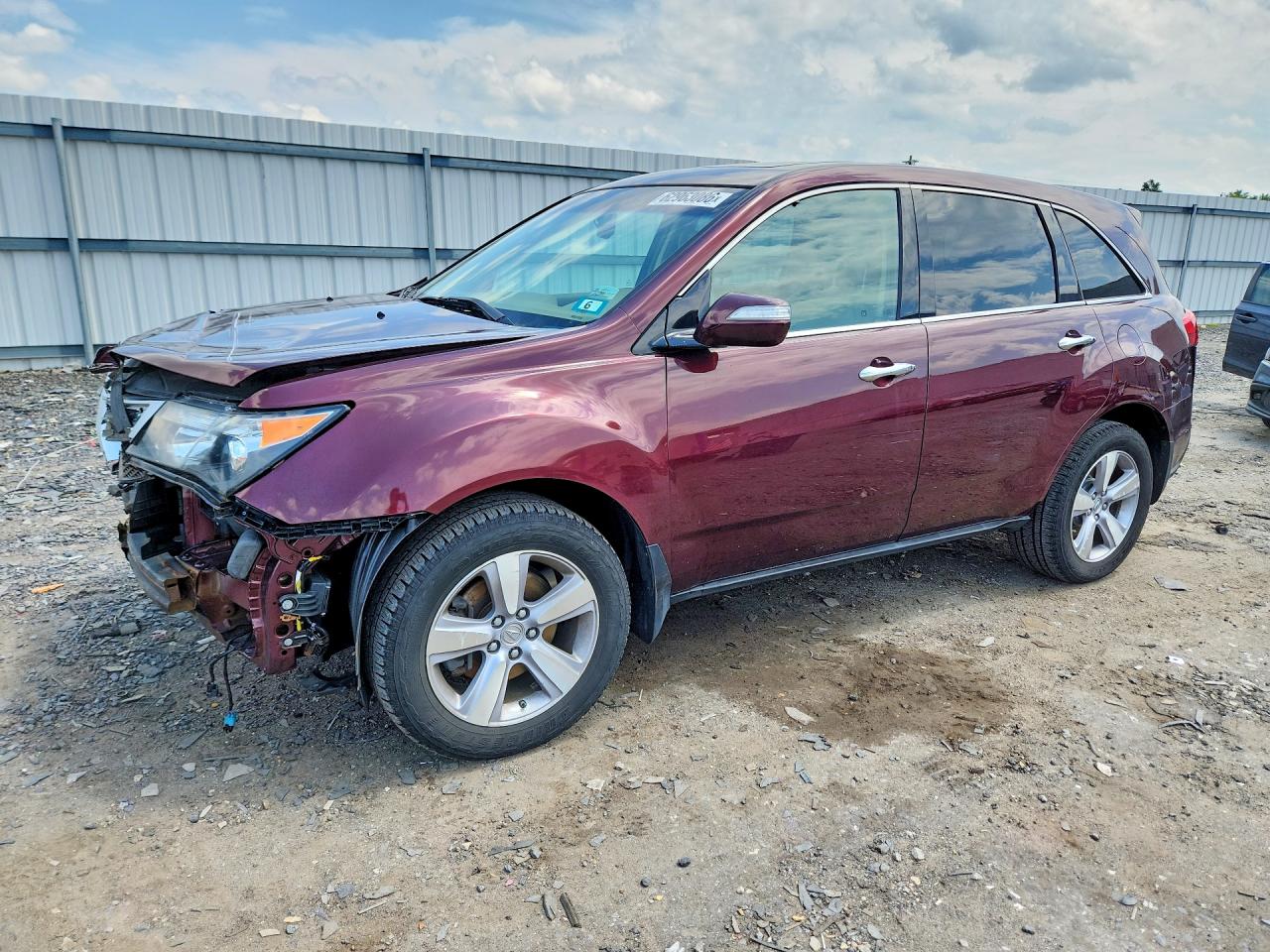 2013 Acura MDX, VIN 2HNYD2H22DH515974 — Front end