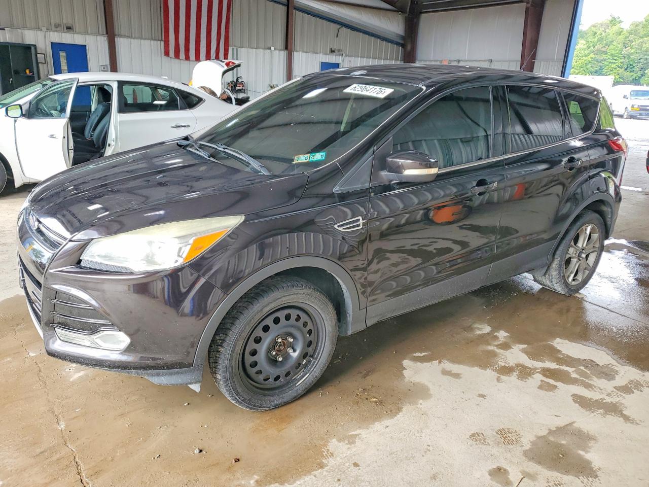 2013 Ford Escape SEL, VIN 1FMCU9HX0DUC52929 — Rear end