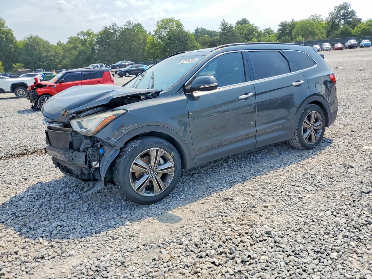2013 Hyundai Santa Fe Limited, VIN KM8SR4HF1DU003255 — Front end