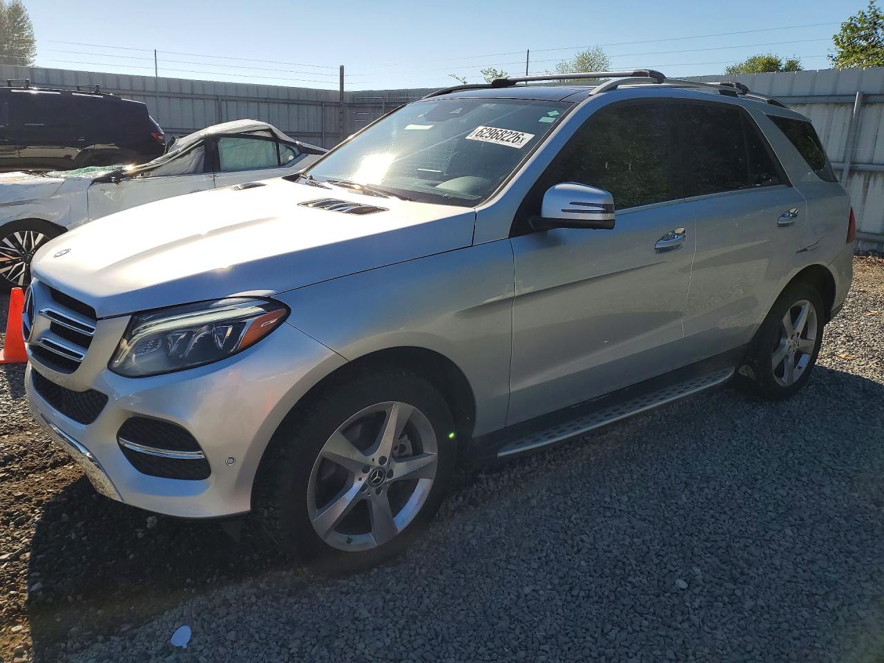 2017 Mercedes-Benz GLE 350, VIN 4JGDA5HB4HA941308 — Rear end