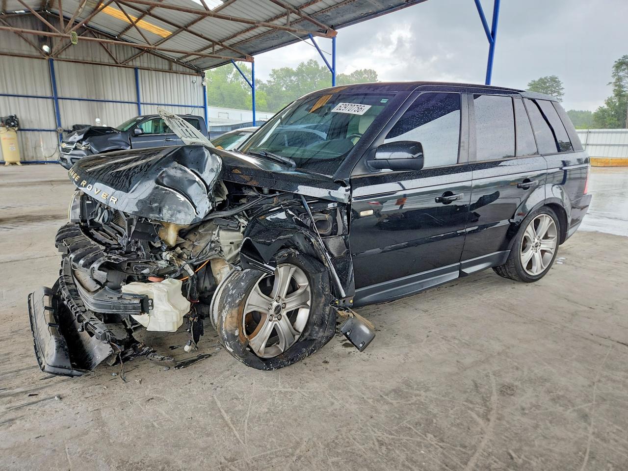 2012 Land Rover Range Rover Sport HSE Lux, VIN SALSK2D4XCA755661 — Front end