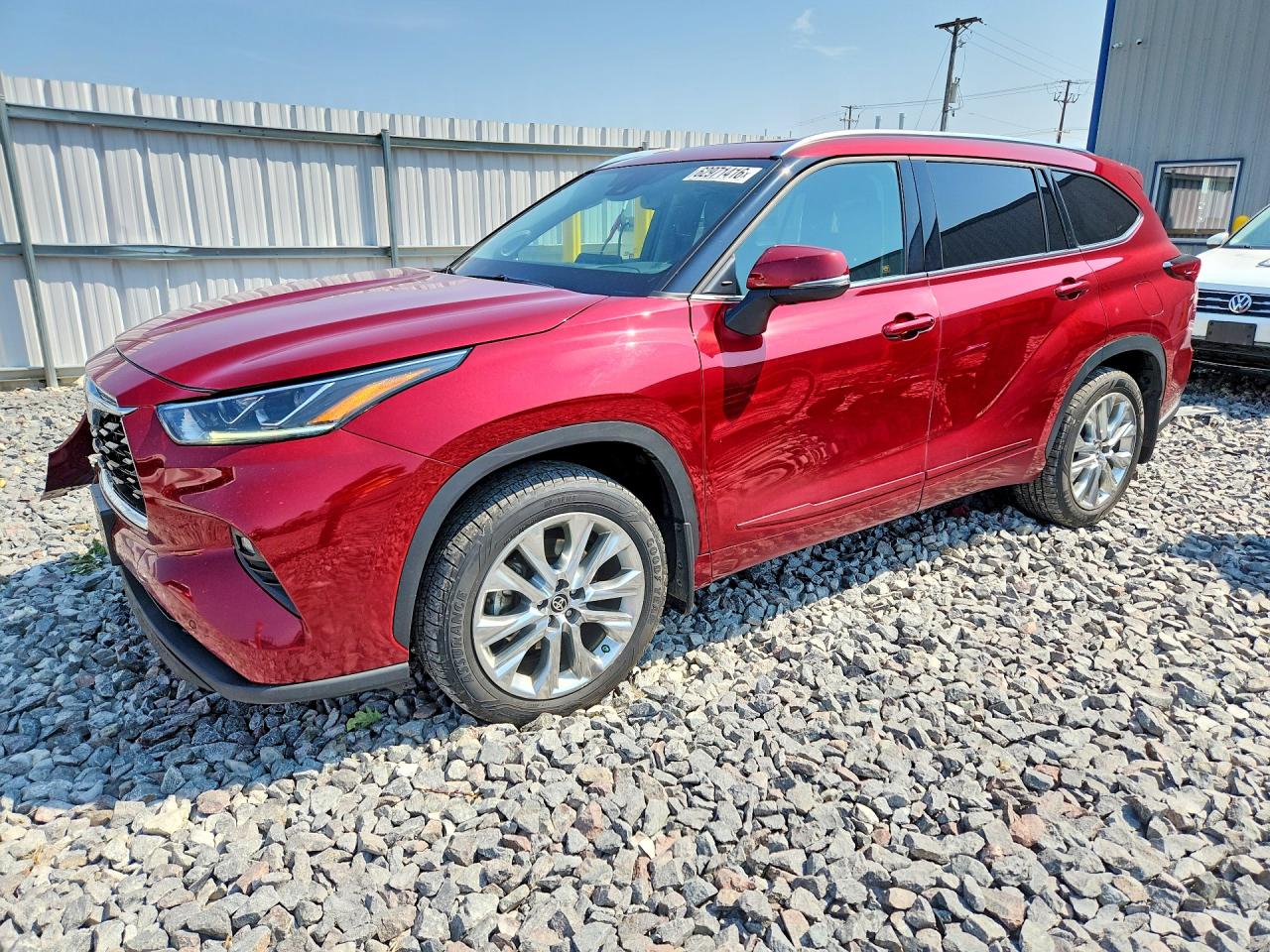2020 Toyota Highlander Limited, VIN 5TDDZRBH5LS020258 — Front end