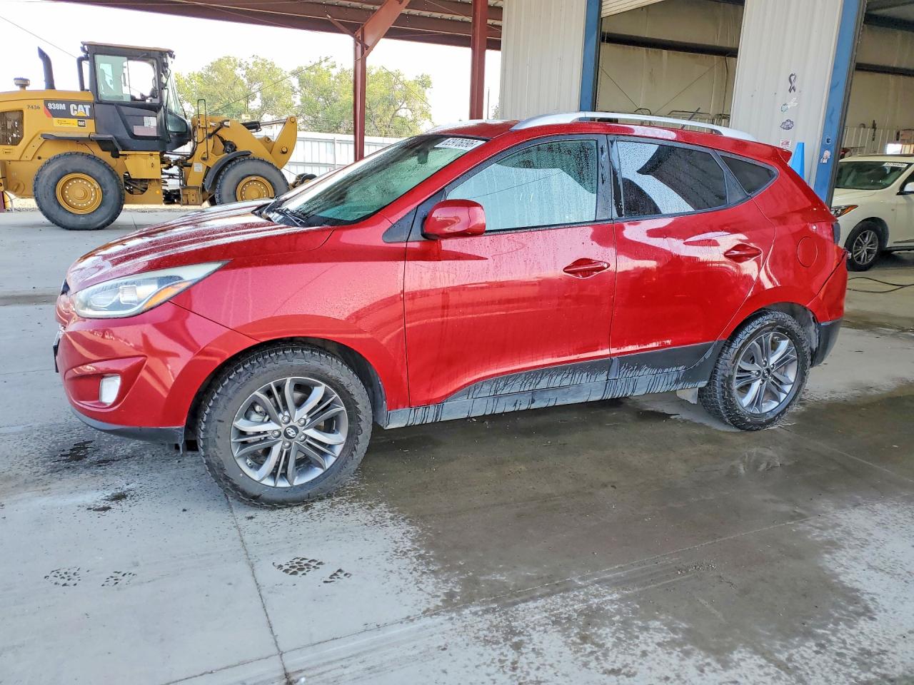 2014 Hyundai Tucson Limited, VIN KM8JUCAG5EU914889 — Зад