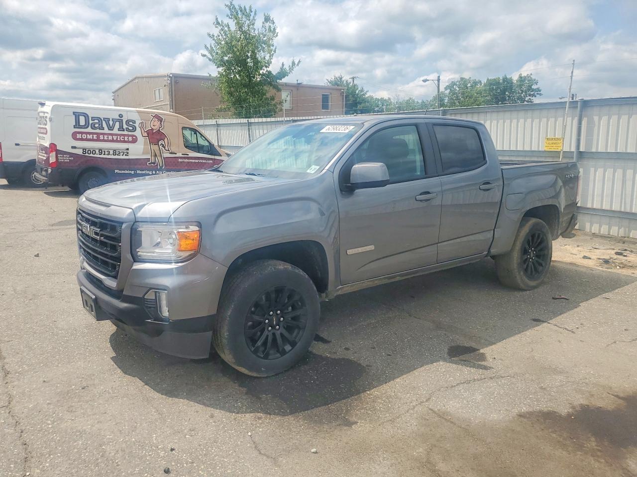 2022 GMC Canyon 4WD Elevation, VIN 1GTG6CEN5N1193704 — Бок