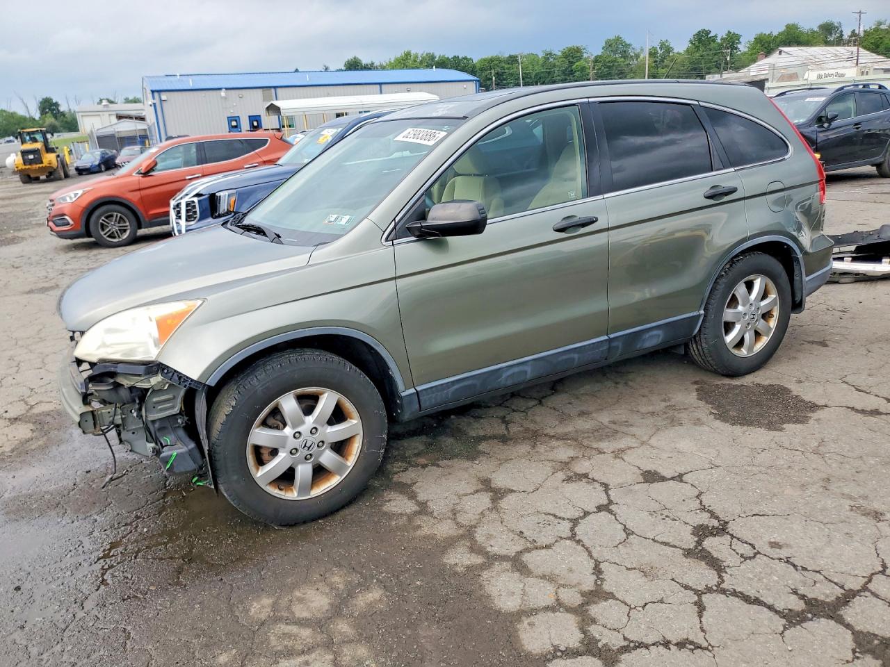 2007 Honda CR-V EX, VIN JHLRE48547C033210 — Frame damage