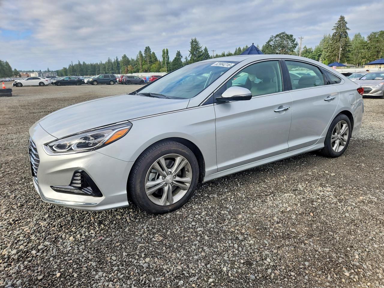 2018 Hyundai Sonata SEL, VIN 5NPE34AF7JH683424 — Бок