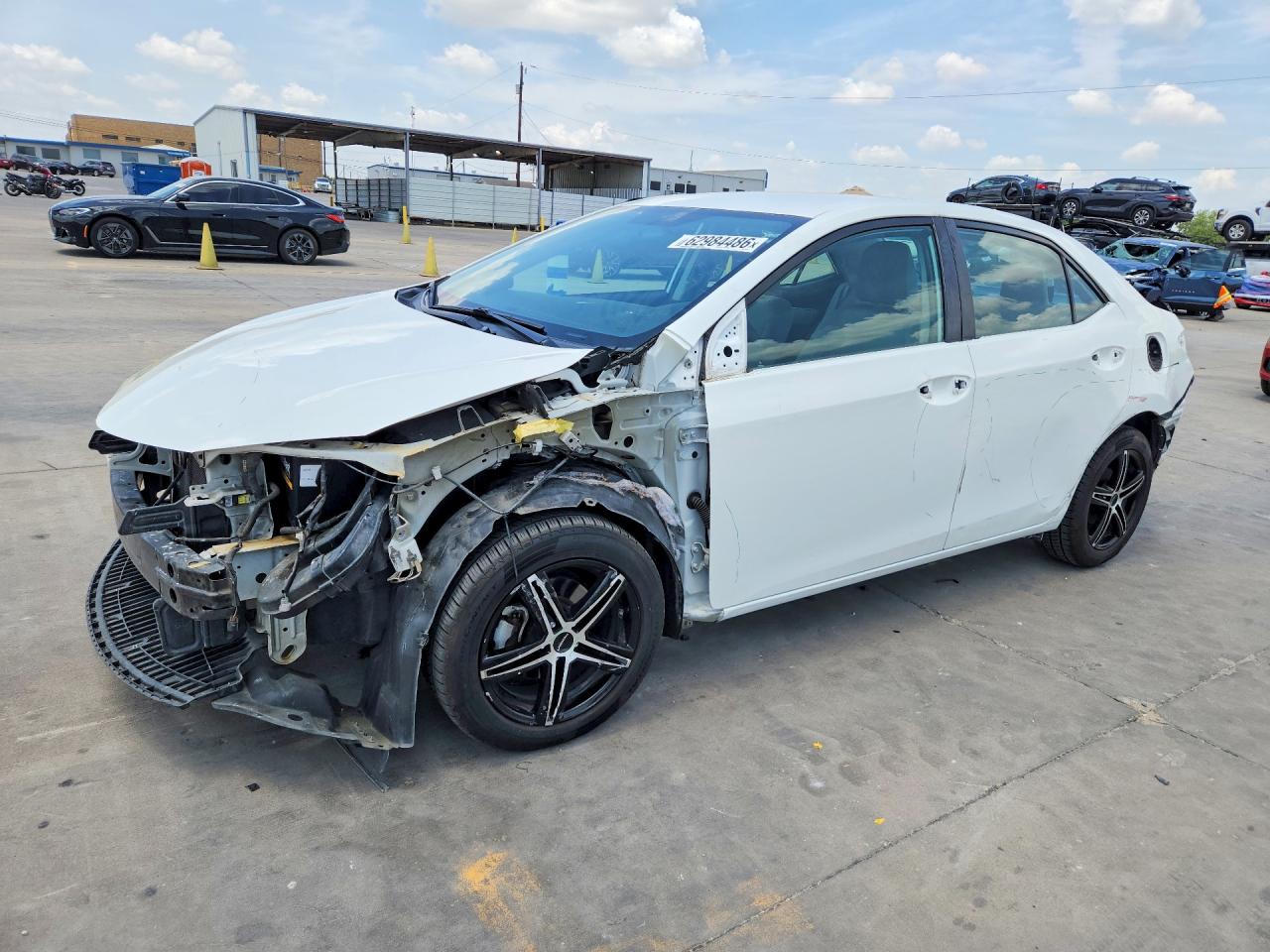 2016 Toyota Corolla S Plus, VIN 5YFBURHE3GP511770 — Front end