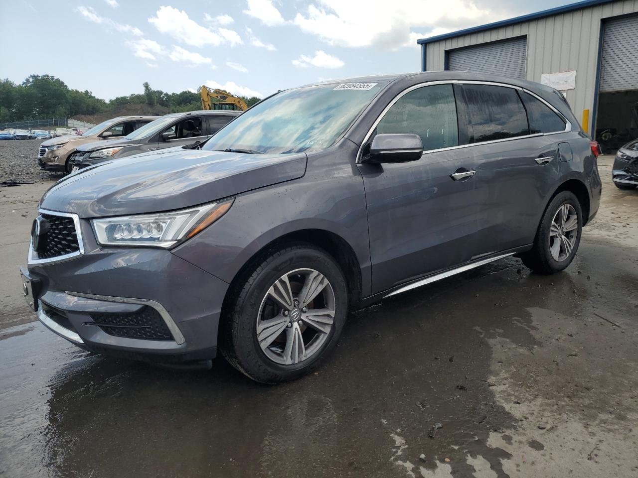 2020 Acura MDX, VIN 5J8YD4H34LL035464 — Missing or altered VIN