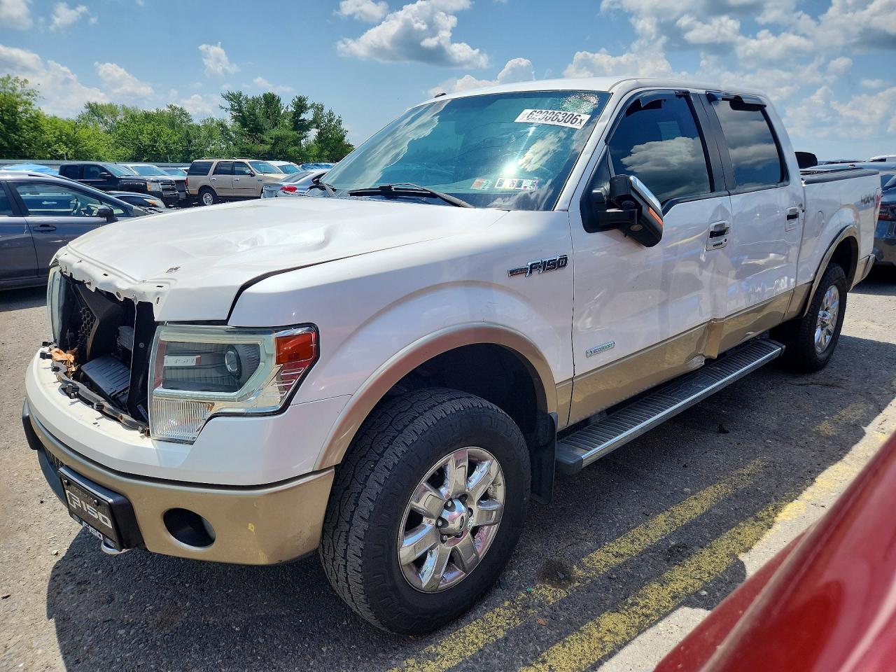 2013 Ford F-150 Lariat, VIN 1FTFW1ET2DFA84844 — Roof