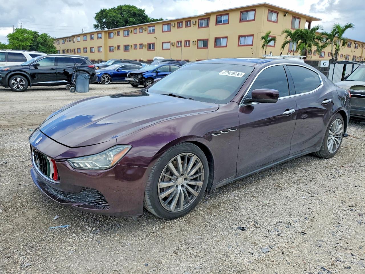 2016 Maserati Ghibli, VIN ZAM57XSA0G1173811 — Minor dents and scratches