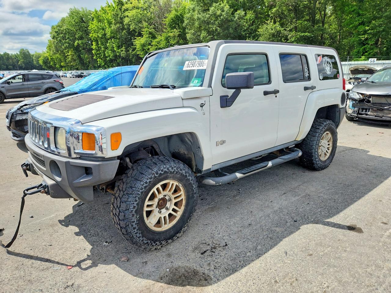 2006 Hummer H3, VIN 5GTDN136468298631 — Water / flood