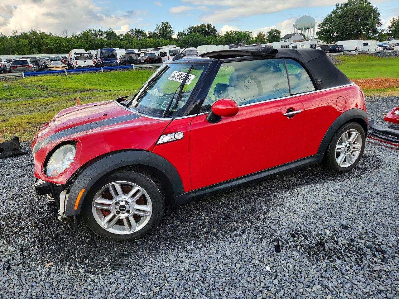 2011 MINI Convertible S, VIN WMWZP3C5XBTX82656 — Front end