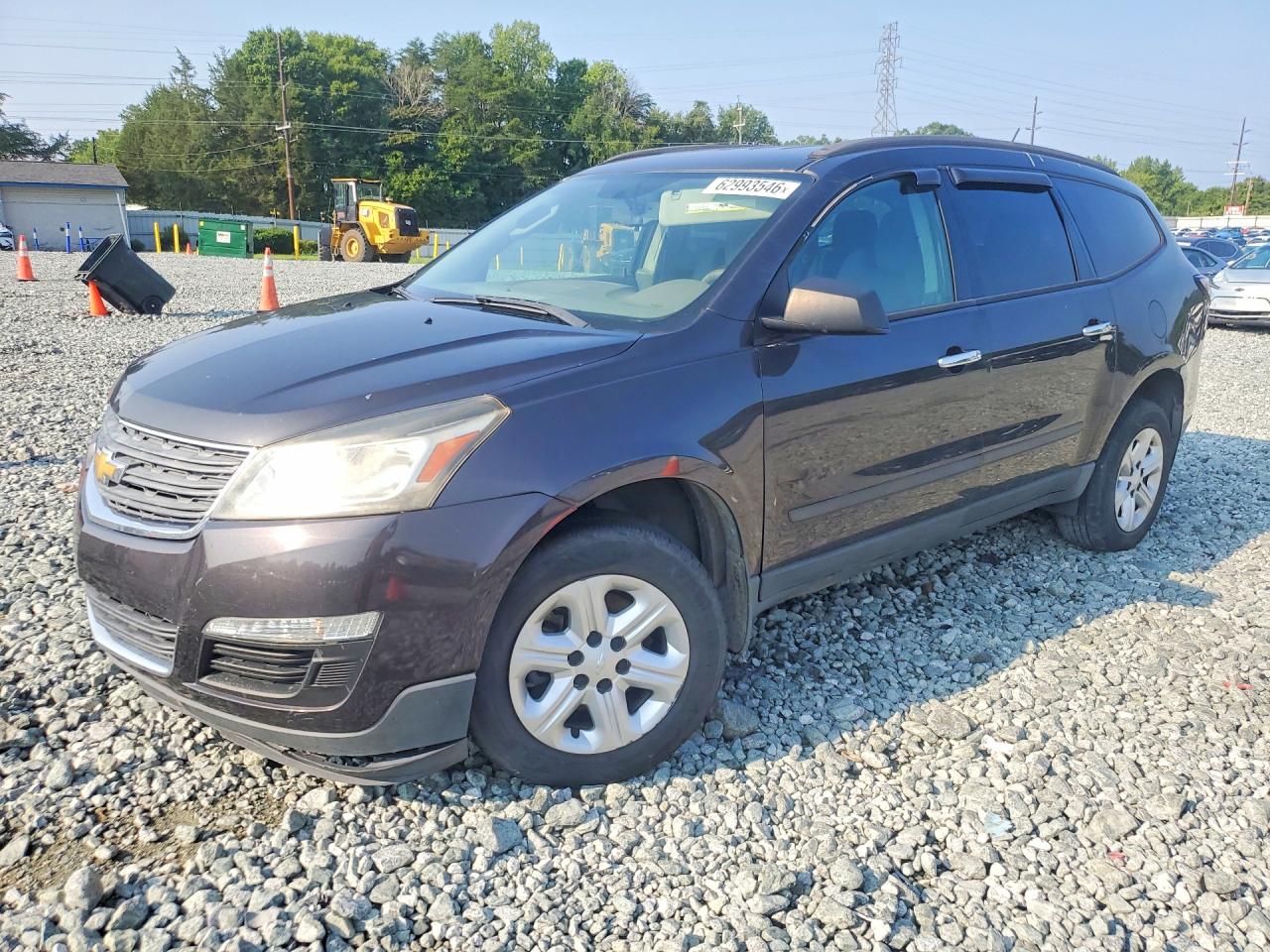 2013 Chevrolet Traverse LS, VIN 1GNKRFED9DJ217860 — Механическое
