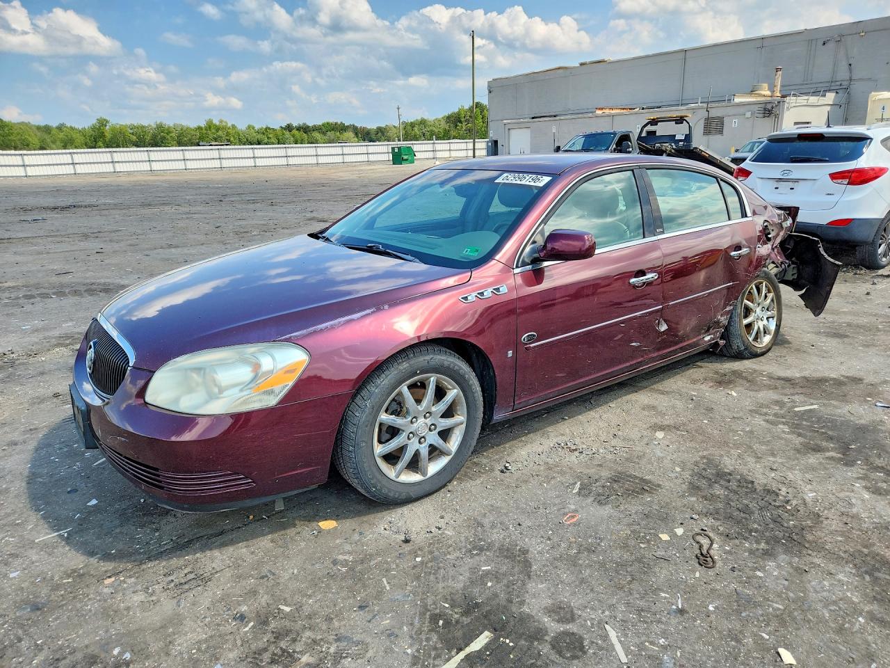 2006 Buick Lucerne CXL, VIN 1G4HD57206U210879 — Зад