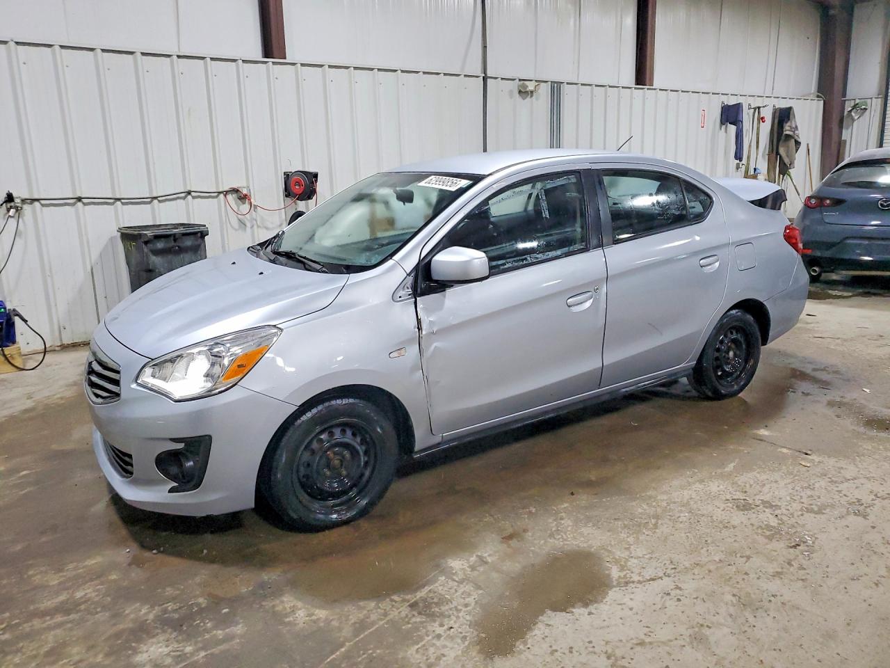 2019 Mitsubishi Mirage ES, VIN ML32F3FJXKHF13260 — Rear end