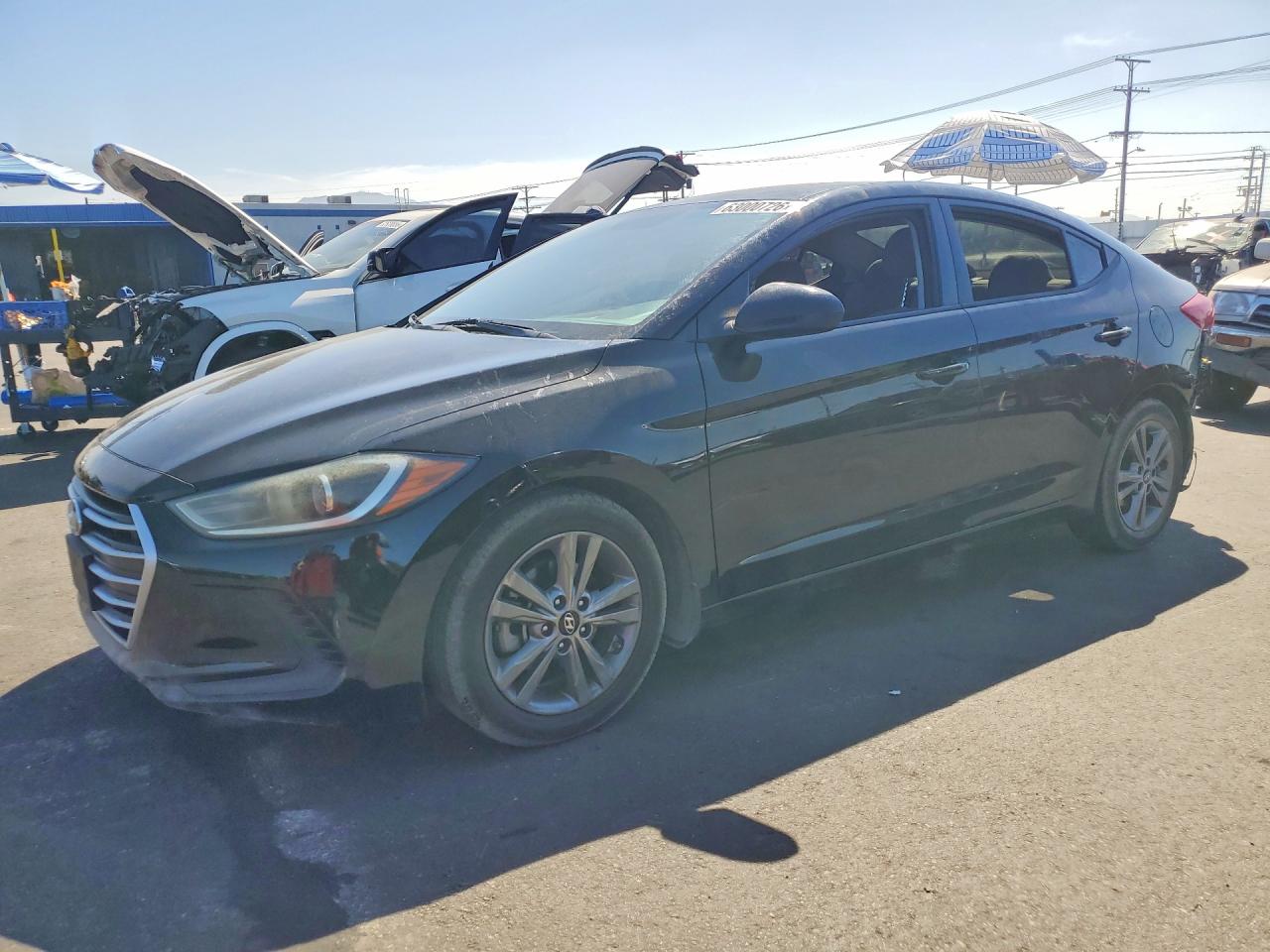 2018 Hyundai Elantra SEL, VIN 5NPD84LF9JH259298 — Vandalism