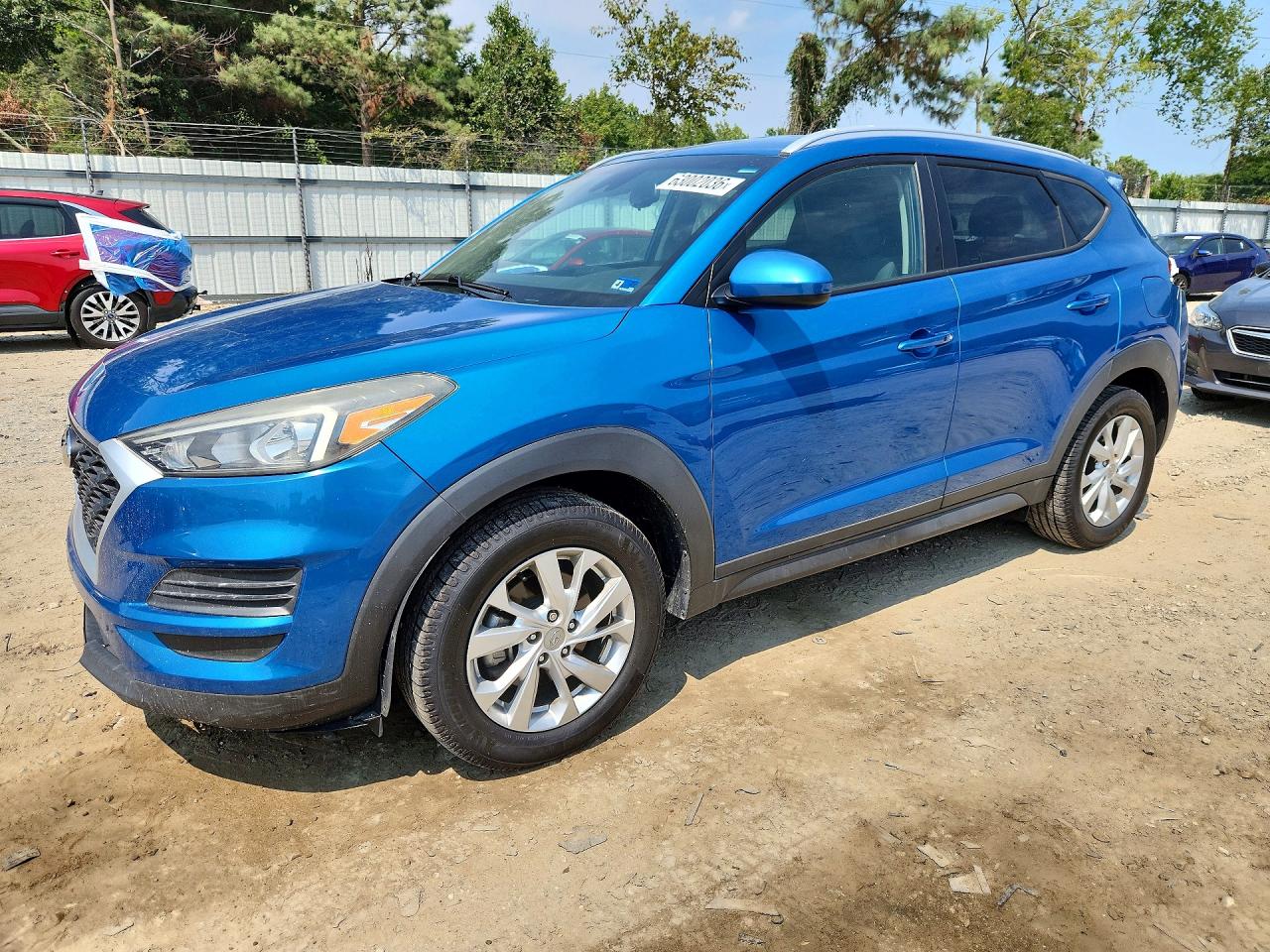 2020 Hyundai Tucson Value, VIN KM8J33A45LU230348 — Зад